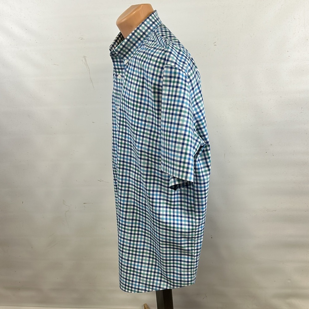 L.L. Bean short sleeve button down collar shirt. XXL - Picture 5 of 7